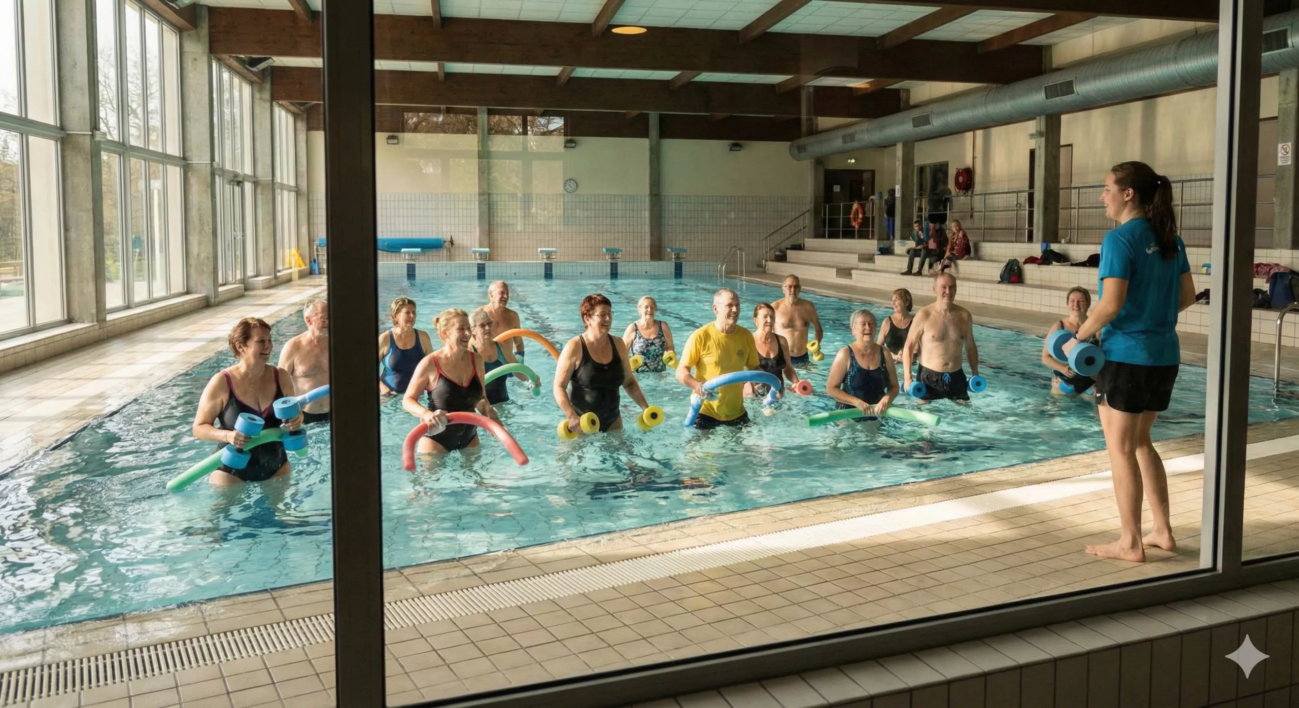 Séance Aquagym chez Forest Hill