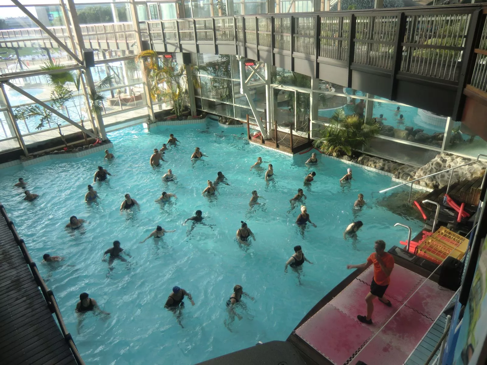Séance d'Aquagym a l'Aquaboulevard